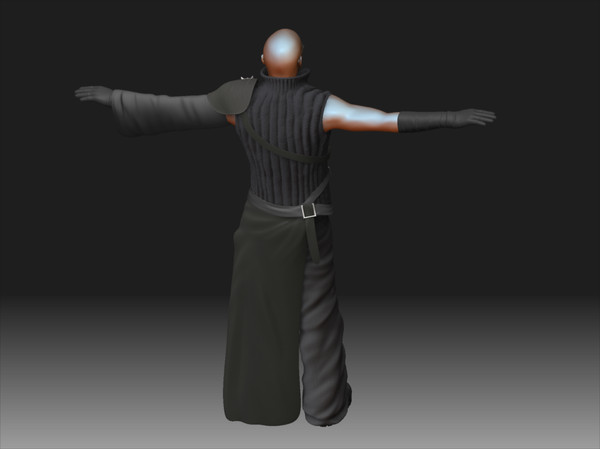 3ds max strife cloud final fantasy - cloud strife by studio Lab